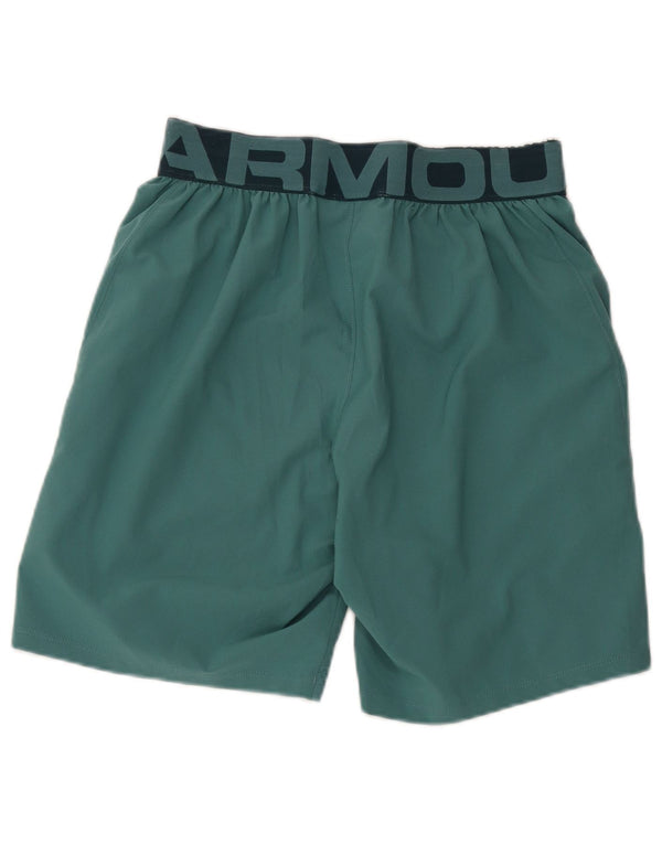Under Armour Mens Heat Gear Graphic Sport Shorts Medium Turquoise