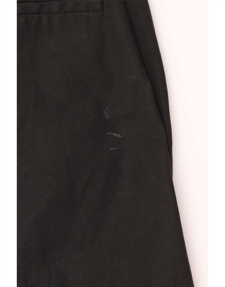 Trussardi Womens Cropped Trousers W28 L23 Black