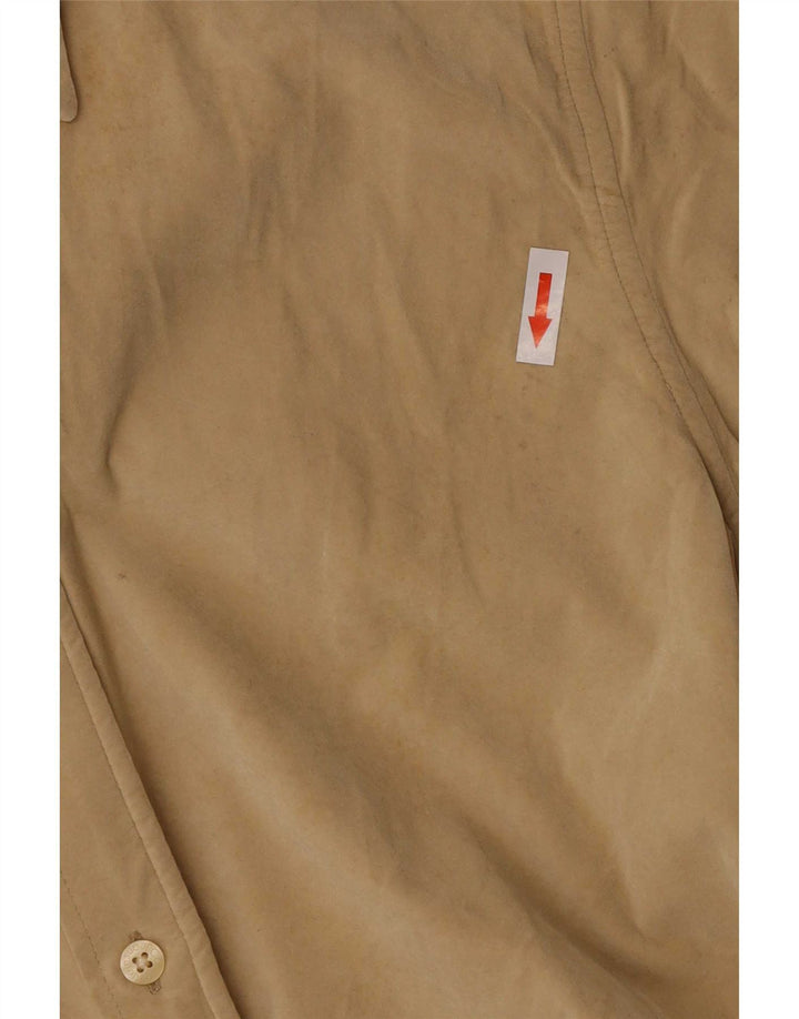 Calvin Klein Jeans Chemise Homme Large Beige Viscose