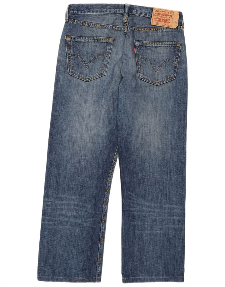 Levi's Mens 501 Straight Jeans  W33 L27 Blue
