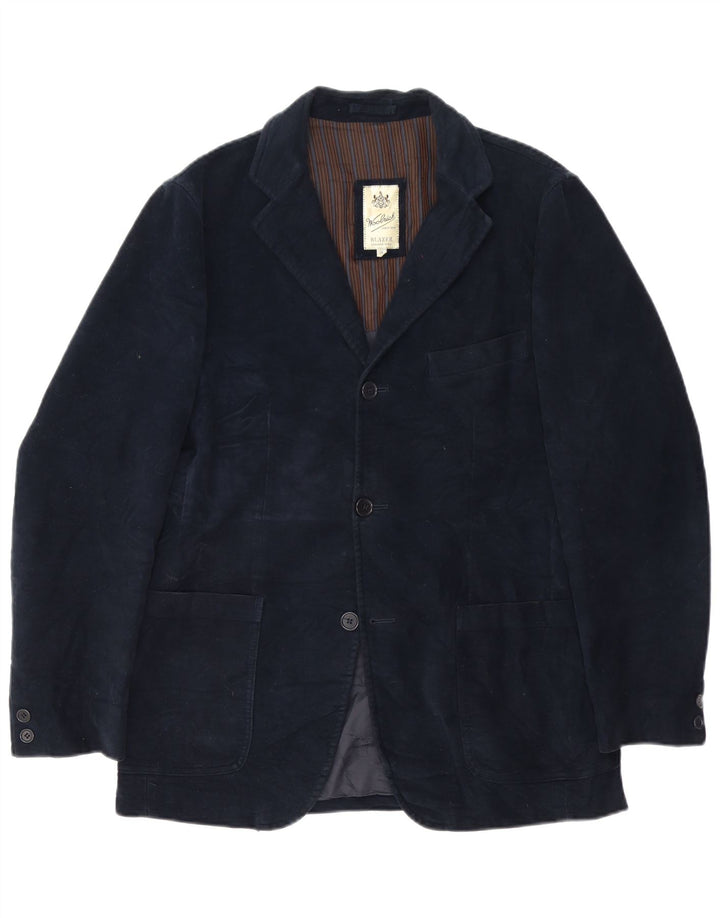 Woolrich Ανδρικό σακάκι με 3 κουμπιά UK 38 Medium Navy Blue Classic