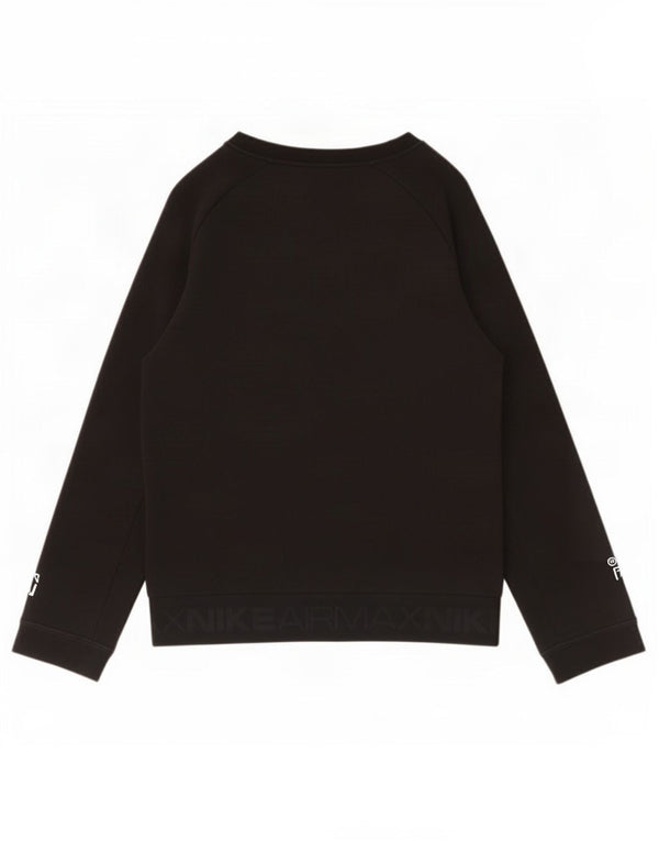 Nike Boys Graphic Sweatshirt Jumper 12-13 år Stor sort farveblok