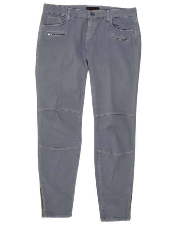 Trussardi Dame Skinny Jeans IT 44 Medium W30 L29 Blå Bomuld