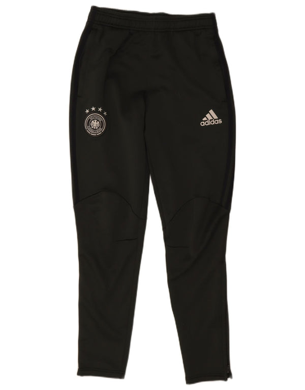 Adidas Mens Deutscher Fussball Bund Tracksuit Trousers Small Green