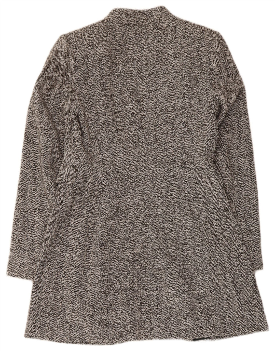 Płaszcz damski Zara Open UK 10 Small Grey w jodełkę