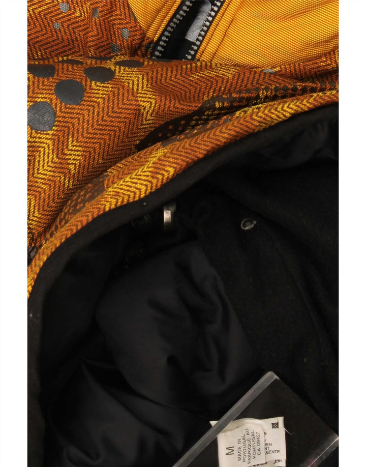 Tokka Tribe Mens Pullover Windbreaker Jacket UK 38 Medium Yellow Geometric