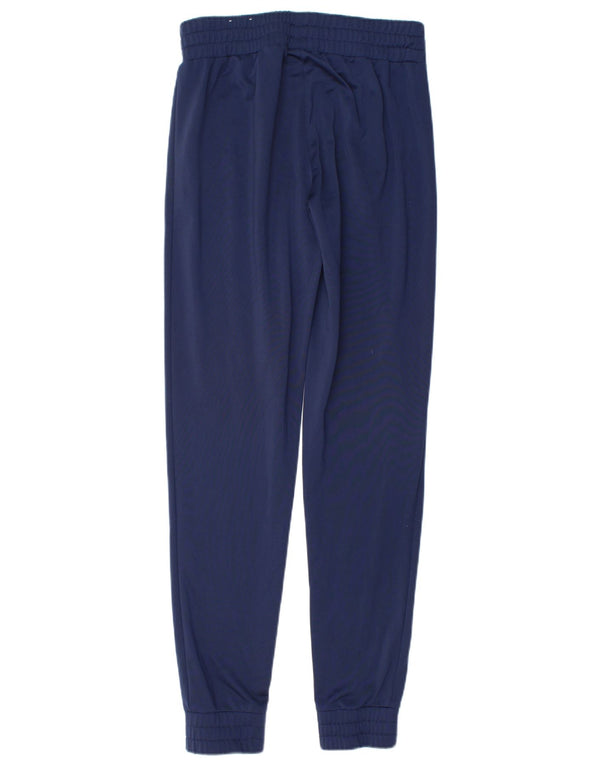 Puma Damen Trainingshose Jogger UK 10 Small Marineblau Polyester