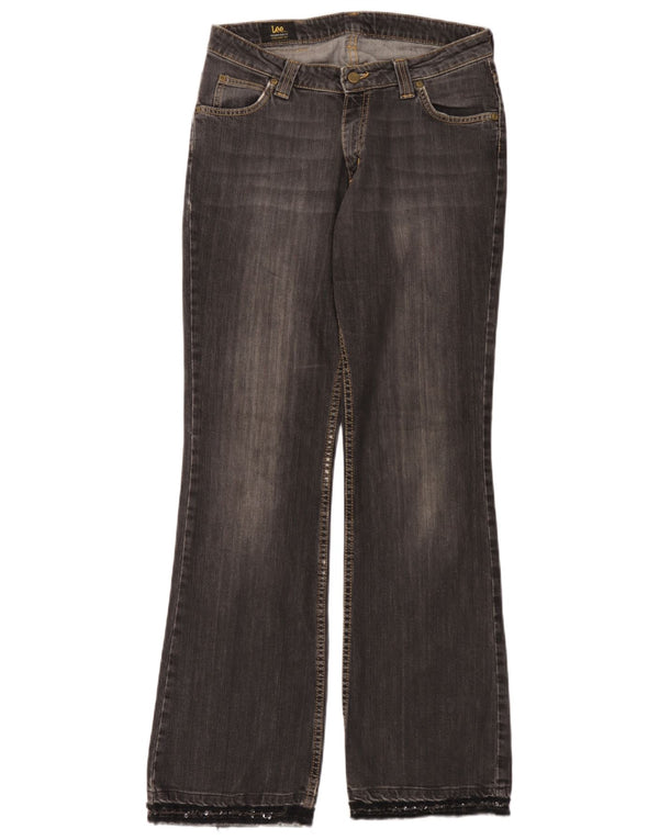 Lee Womens Desoto Bootcut Jeans W32 L33 Γκρι βαμβακερό