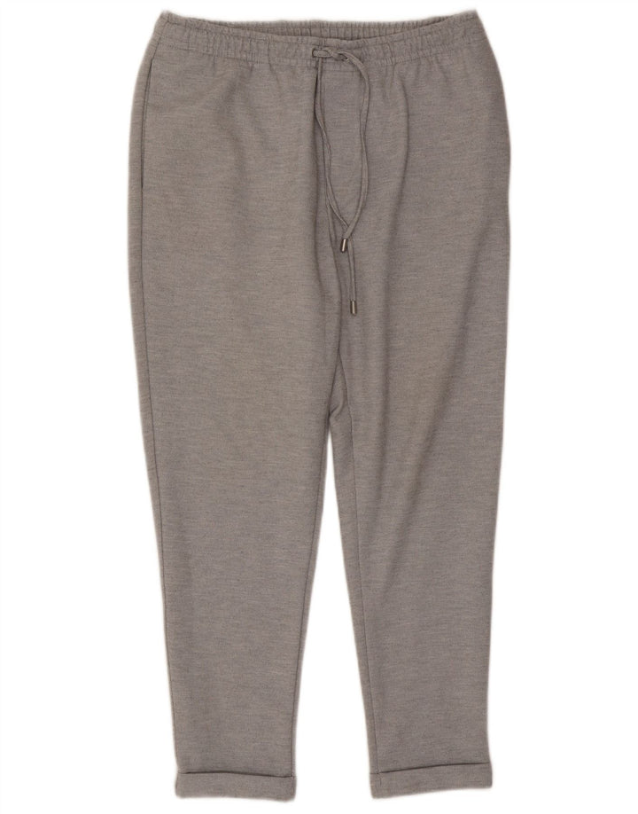 Zara Womens Tracksuit Trousers UK 16 Large  Grey