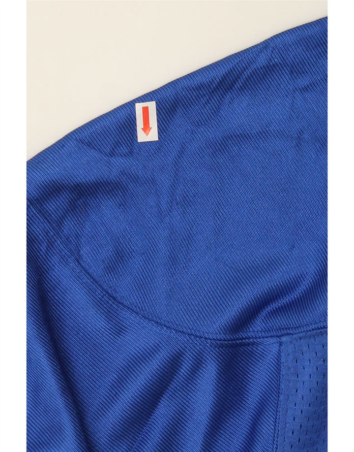 NIKE Boys T-Shirt Top 12-13 Years Large Blue Polyester Vintage Nike and Second-Hand Nike from Messina Hembry 