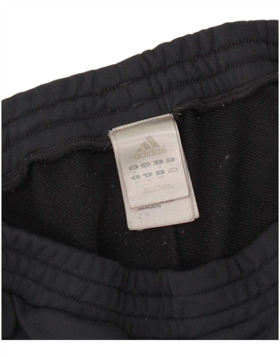 Adidas Womens Tracksuit Trousers UK 16 Large Grey Polyester