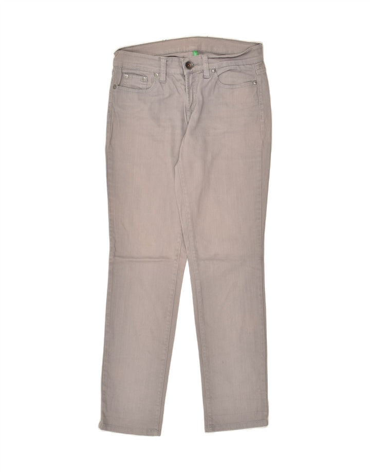 BENETTON Womens Slim Jeans W28 L29 Grey | Vintage Benetton | Thrift | Second-Hand Benetton | Used Clothing | Messina Hembry 