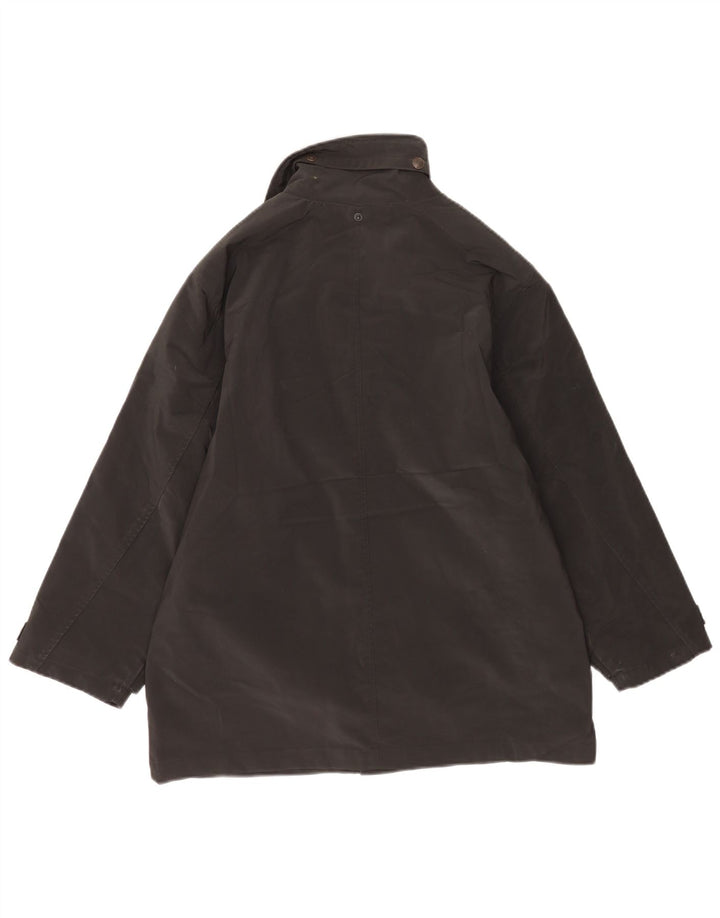 Jaqueta corta-vento Dkny Boys 11-12 anos algodão preto