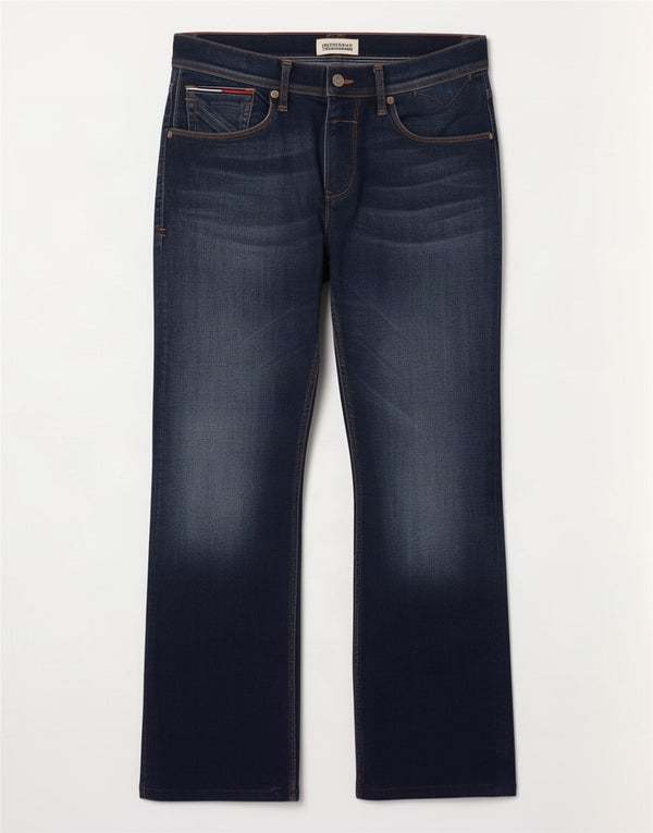 Tommy Hilfiger Jeans Bootcut para hombre W30 L29 Algodón azul marino