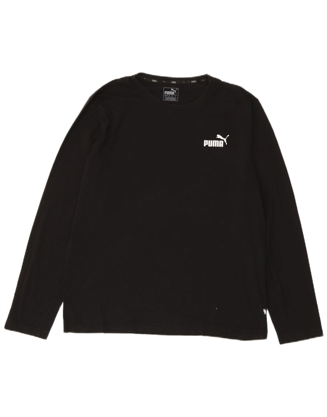 Maglia PUMA da uomo a maniche lunghe XL Nera