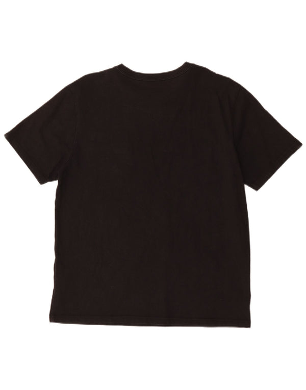Vans Herre Relaxed Fit T-Shirt Top Medium Sort Bomuld