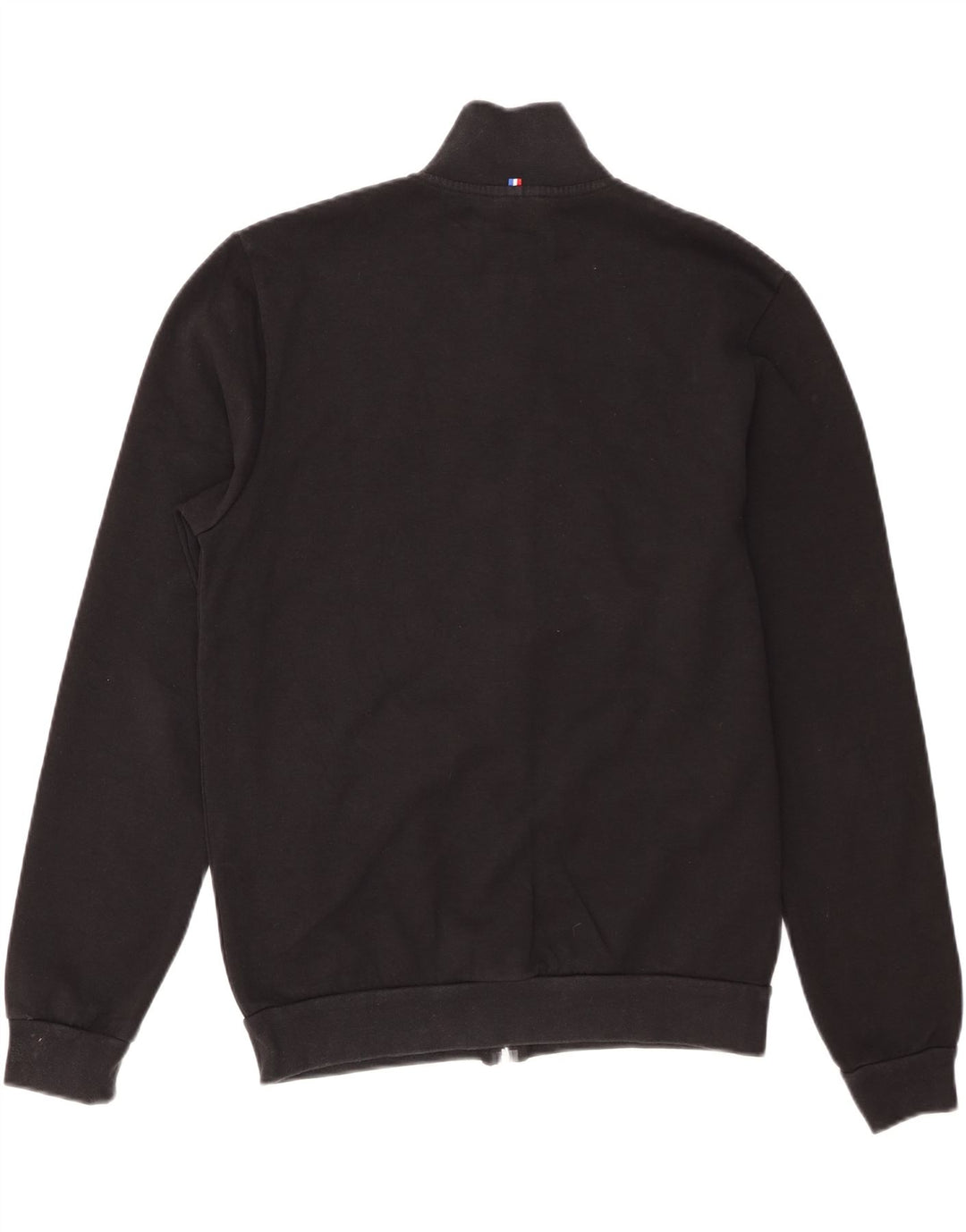 Le Coq Sportif Mens Tracksuit Top Jacket Medium Black Cotton