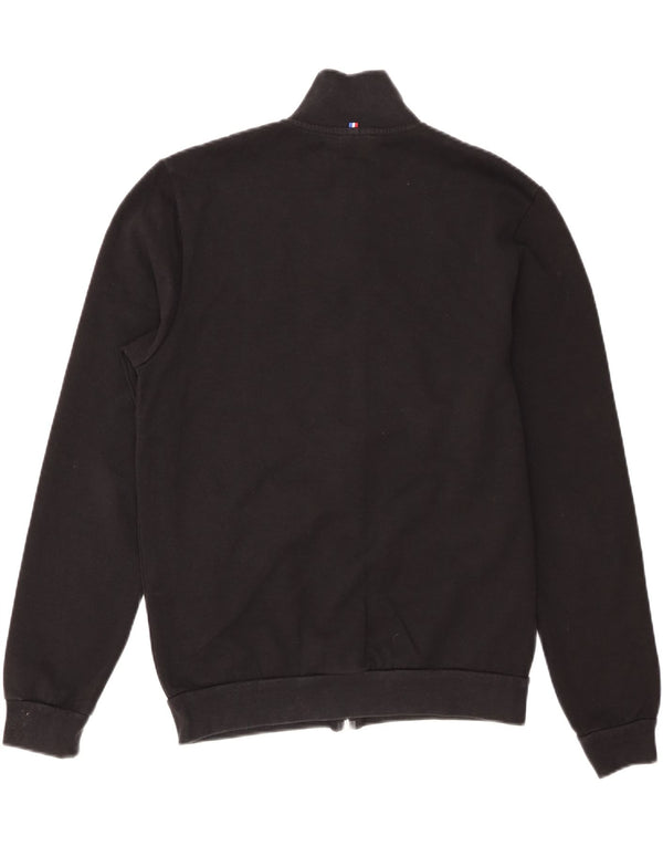 Le Coq Sportif Mens Tracksuit Top Jacket Medium Black Cotton