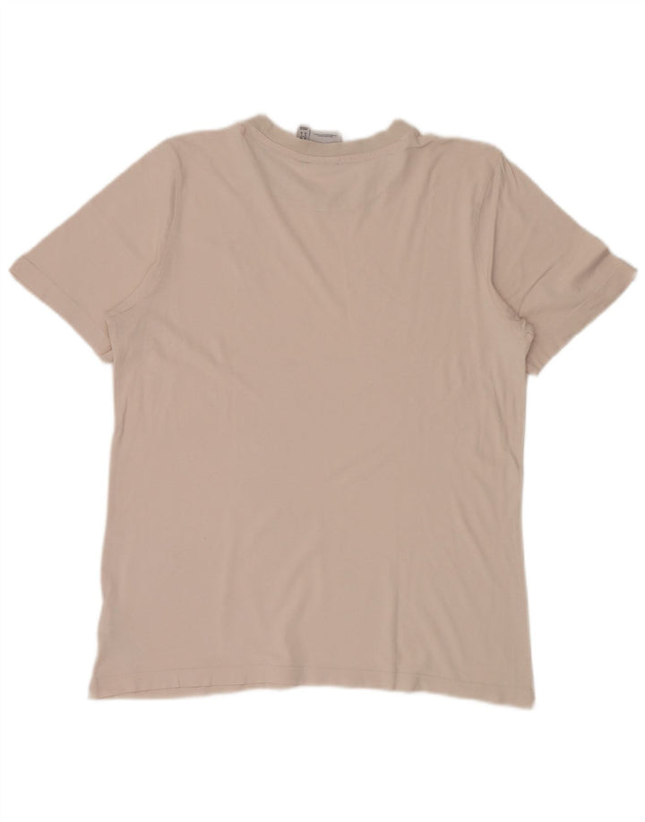 ADIDAS Herre T-Shirt Top Medium Pink Bomuld