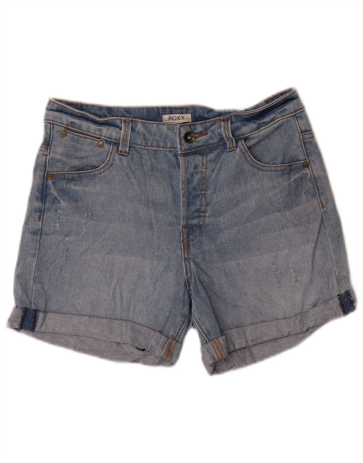 Roxy Damen Jeansshorts W24 XS Blaue Baumwolle