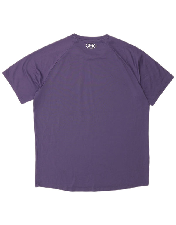 Under Armour Mens Graphic T-Shirt Top Large Purple