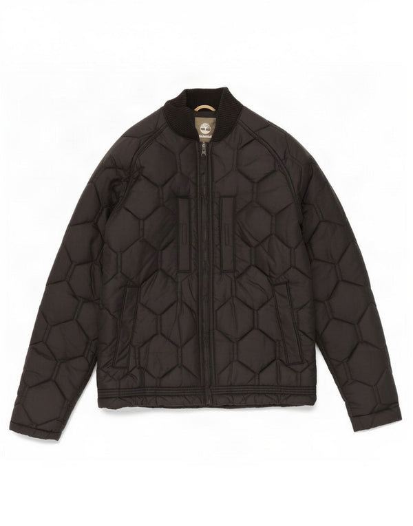 Męska pikowana kurtka Timberland UK 36 Small Black Nylon