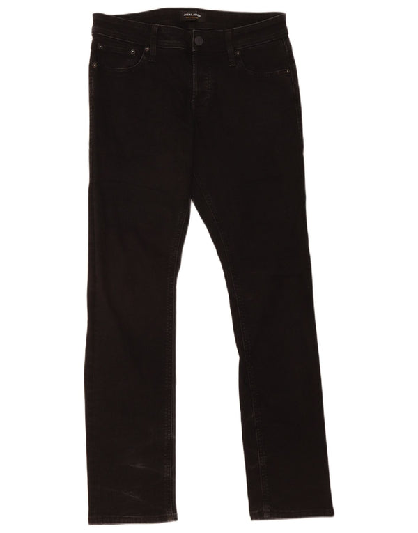 Jack & Jones Vaqueros Slim para Hombre W30 L32 Algodón Negro
