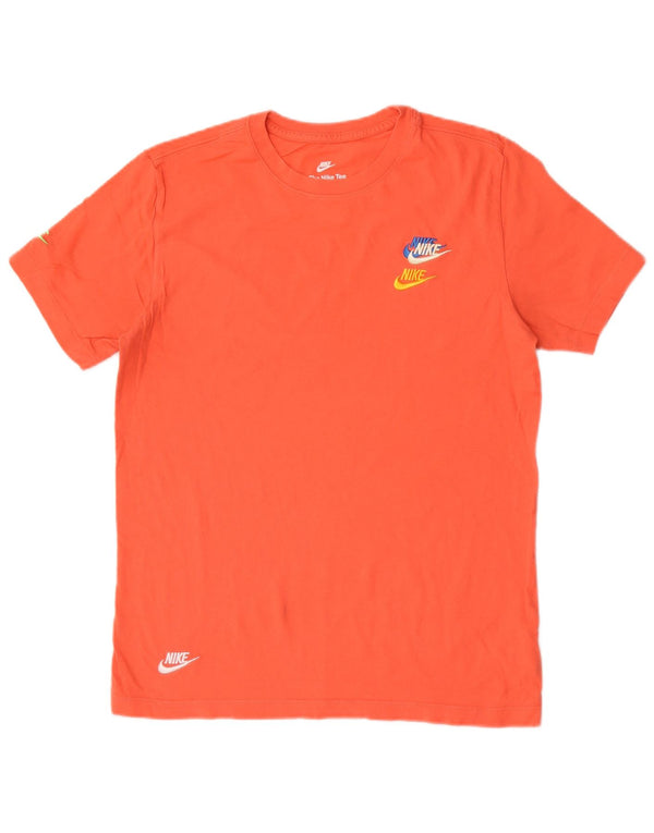 T-shirt grafica da uomo Nike Top Small in cotone rosa sportivo