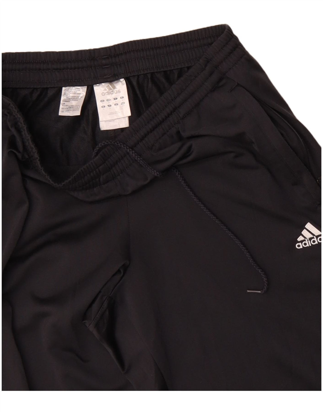 Adidas Mens Tracksuit Trousers Medium  Grey Polyester