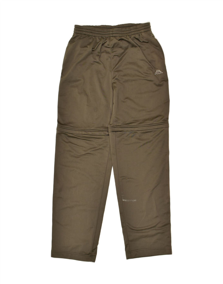 KAPPA Mens Tracksuit Trousers XL Khaki Polyester Vintage Kappa and Second-Hand Kappa from Messina Hembry 
