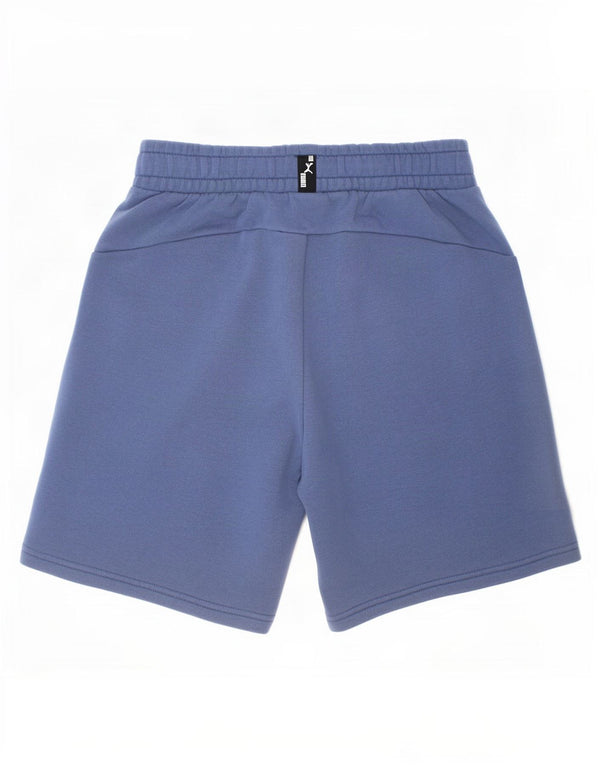 Pantaloncini sportivi grafici Puma da ragazzo 11-12 anni Blu