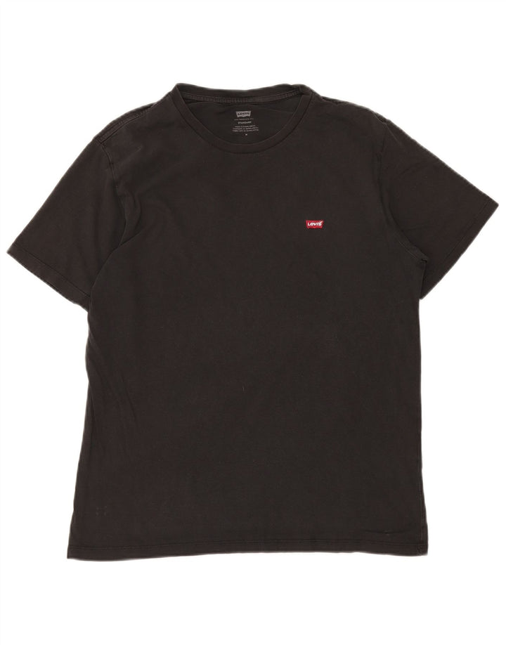 LEVI'S Mens Standard T-Shirt Top Medium Black Cotton