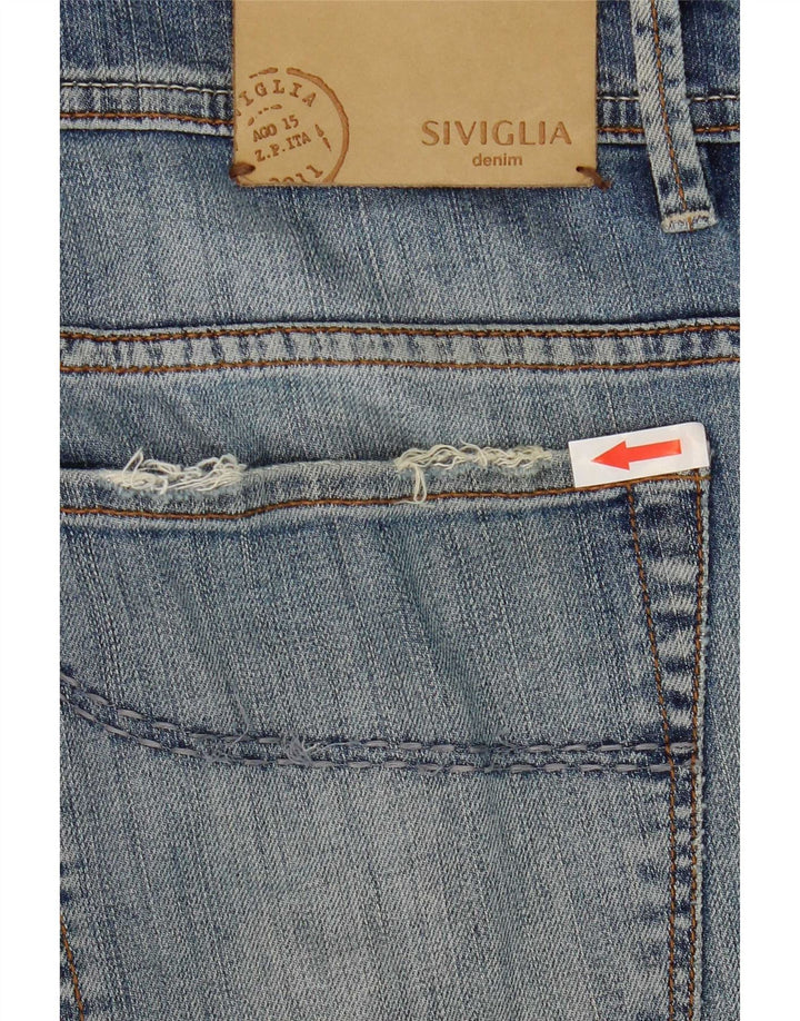 SIVIGLIA Mens Straight Jeans W36 L27 Blue