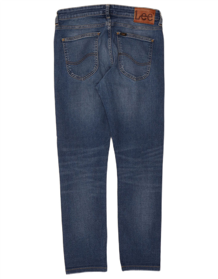 Lee Womens Malone Slim Jeans W30 L27 Blue Cotton