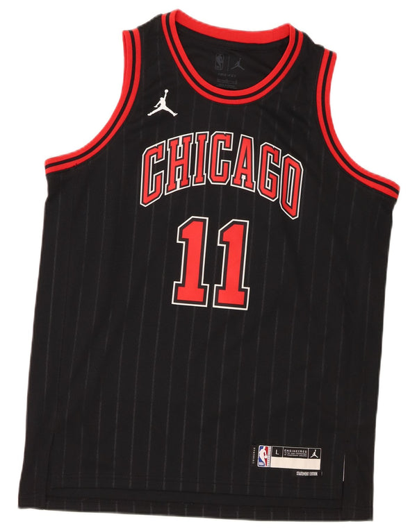 Jordan Boys Chicago Bulls Grafisk T-Shirt Top 14-15 År Stor Sort