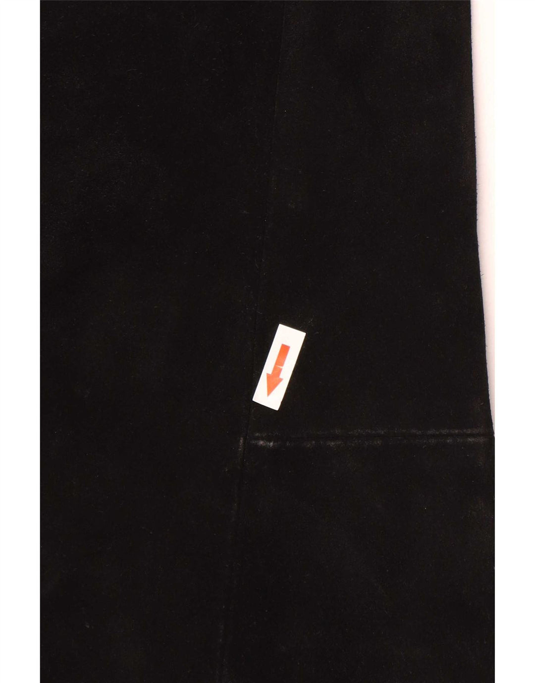 Sisley Herre Ruskindsjakke UK 38 Medium Sort Læder