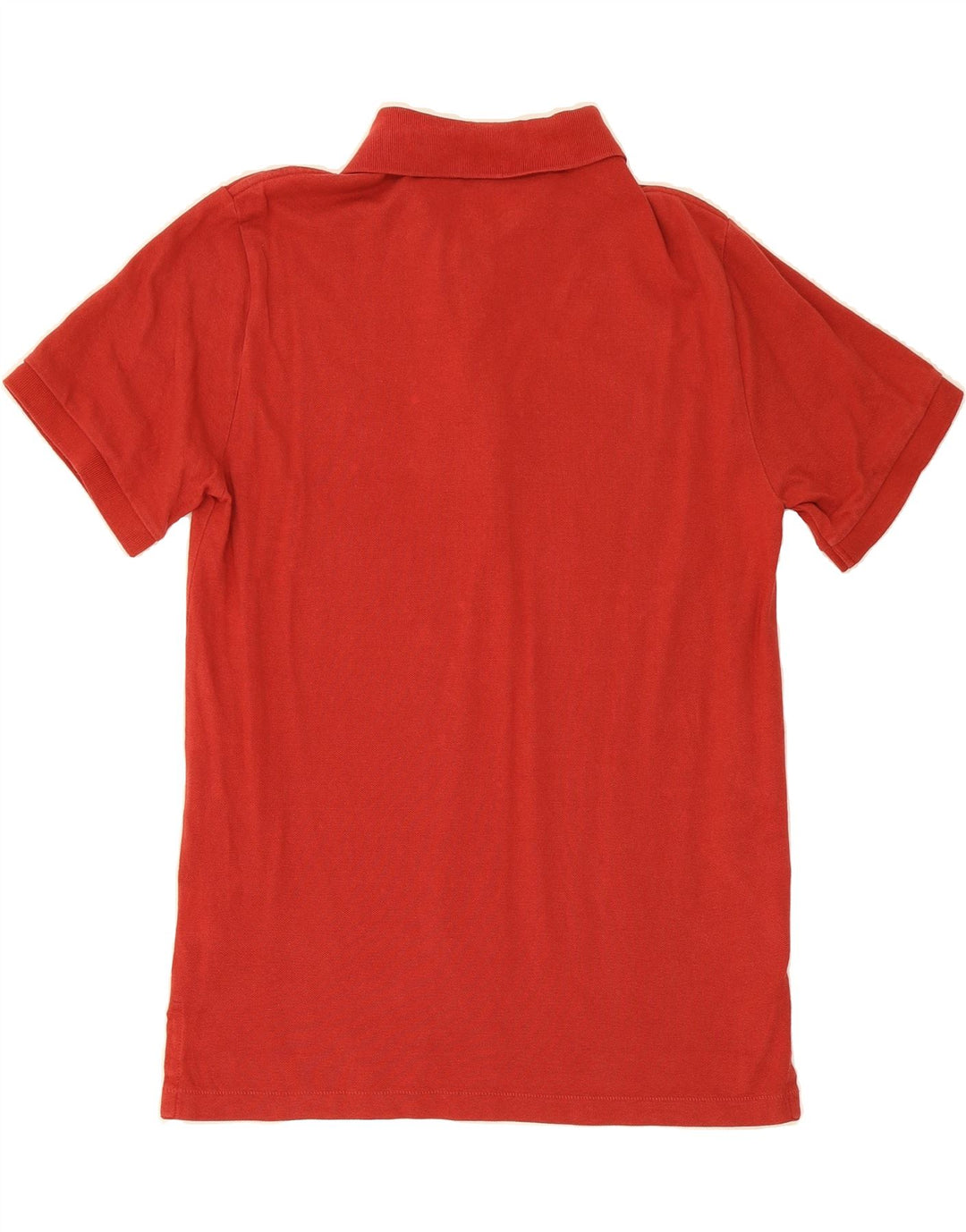 EDDIE BAUER Mens Polo Shirt Medium Red Cotton Vintage Eddie Bauer and Second-Hand Eddie Bauer from Messina Hembry 