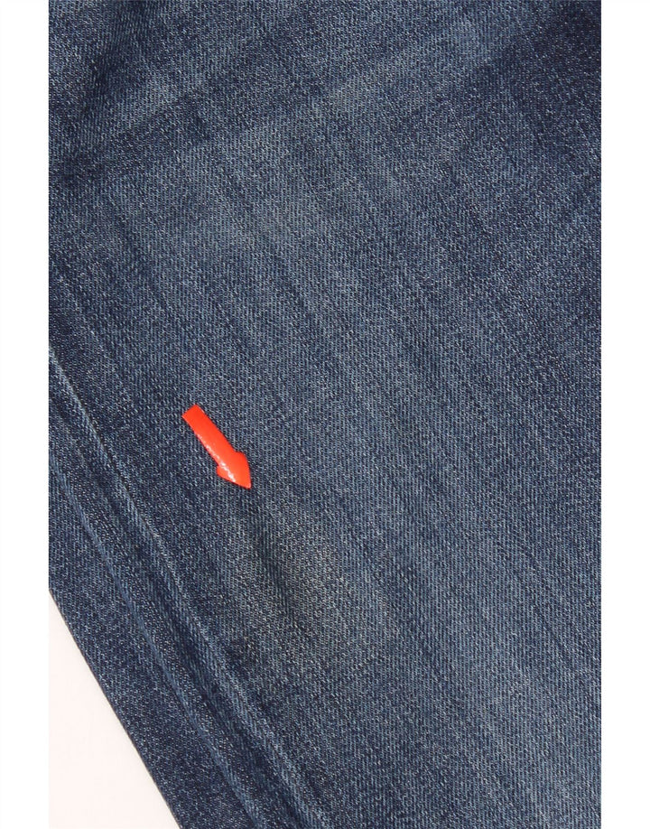 Armani Womens Slim Jeans W29 L29 Blue Cotton