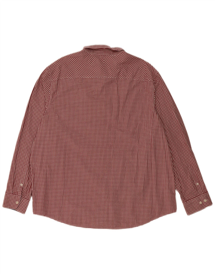 Penguin Mens Shirt XL Red Gingham Cotton