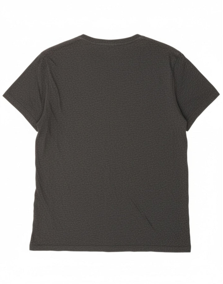 JACK WILLS Mens T-Shirt Top Medium Grey Cotton