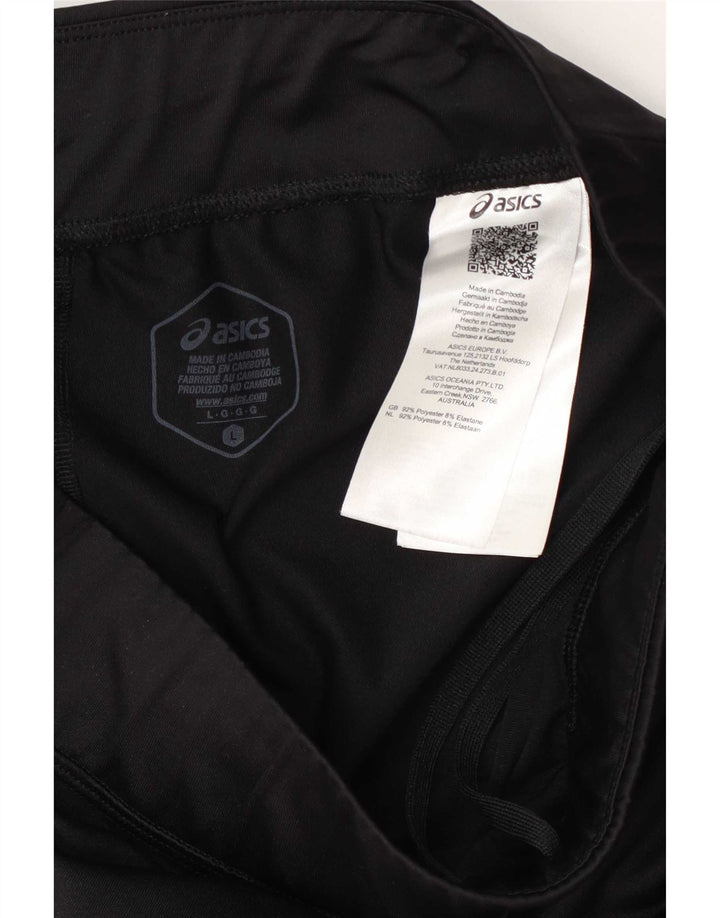 Pantaloni da tuta Asics Capri da donna UK 14 Large Nero Poliestere