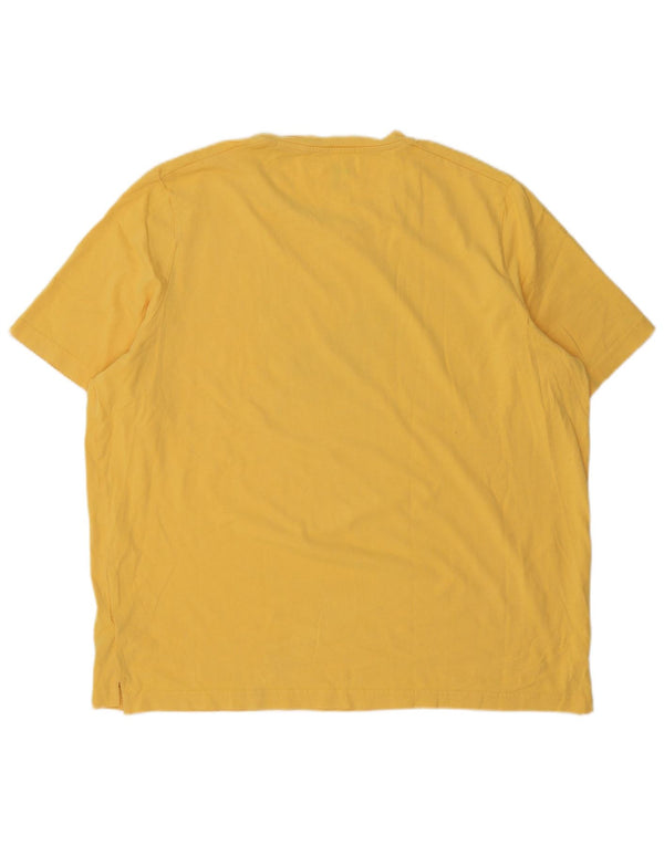 Puma T-shirt graphique pour homme 2XL Jaune Coton