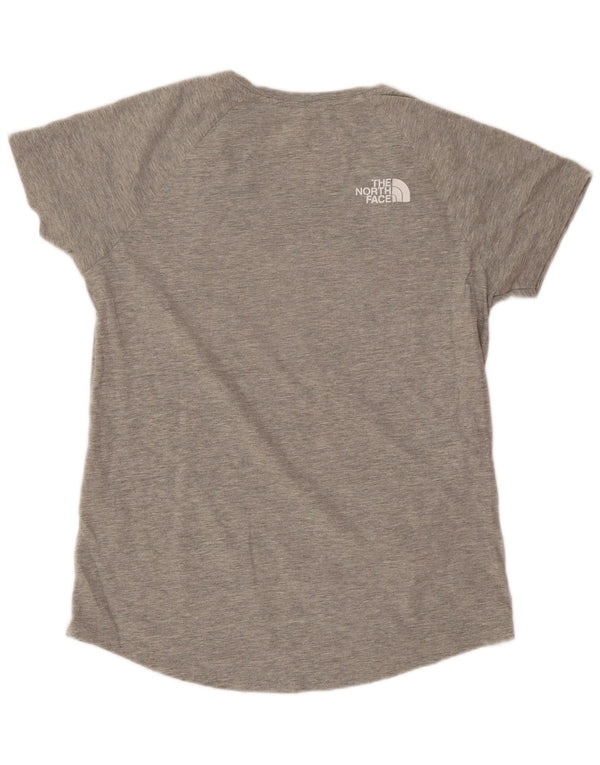 The North Face T-shirt grafica da donna RU/14 Top UK 14 Large Grey Sports