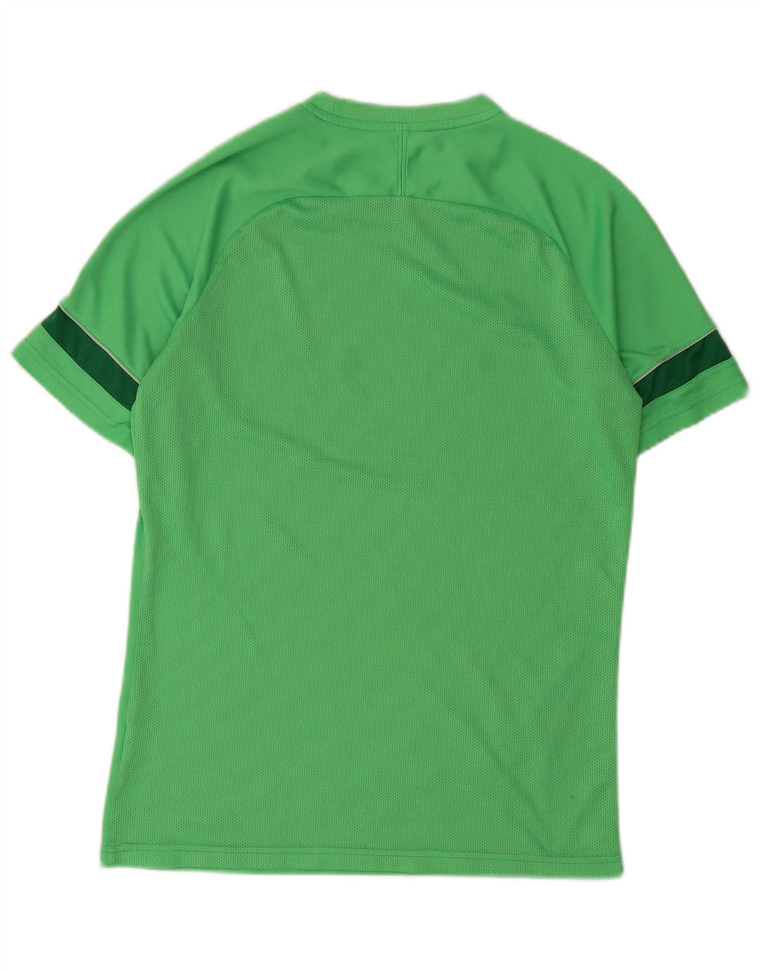 Nike Mens Dri Fit T-Shirt Top Medium Green Colourblock Polyester