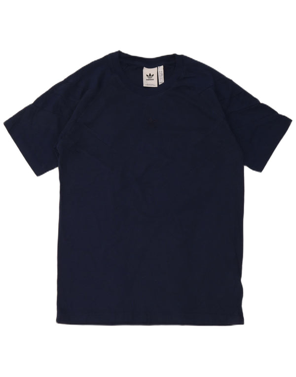 Adidas T-Shirt Homme Top Bleu Marine Moyen Coton