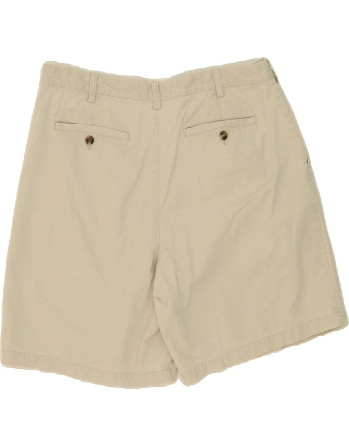 EDDIE BAUER Mens Pegged Chino Shorts W36 Large Grey Cotton Vintage Eddie Bauer and Second-Hand Eddie Bauer from Messina Hembry 