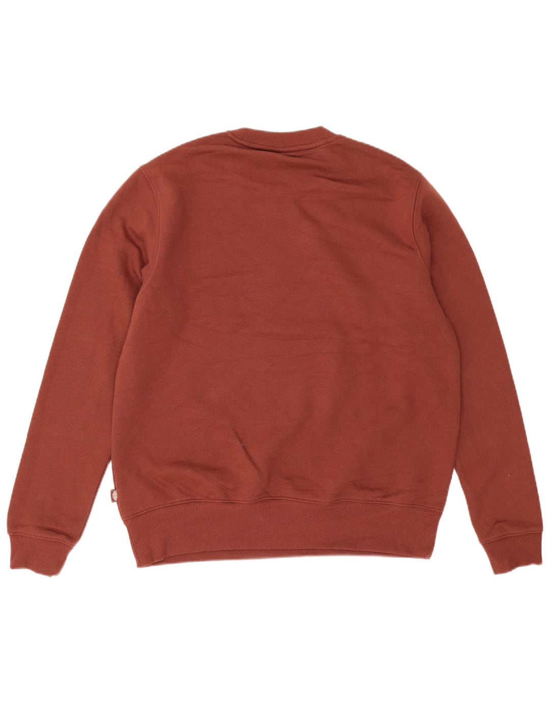 Dickies Mens Sweatshirt Jumper Medium Brown Cotton