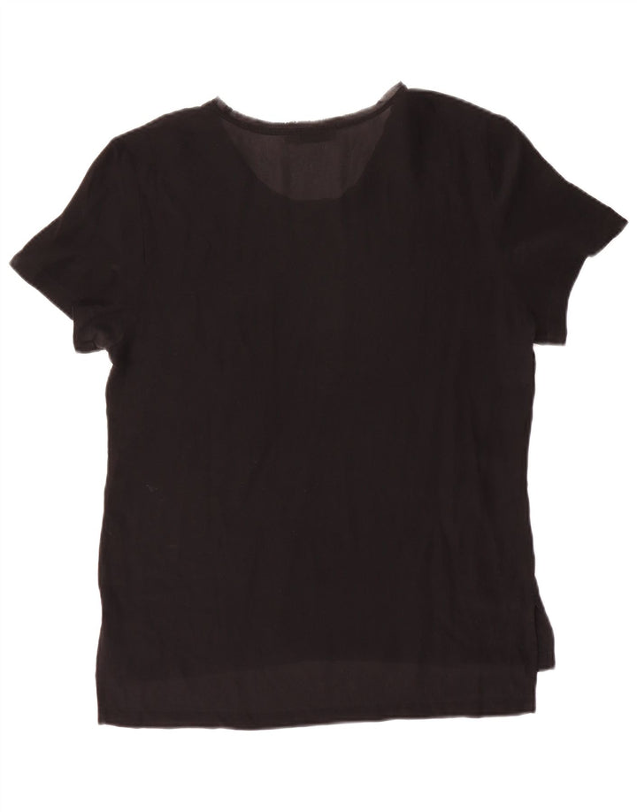 Calvin Klein Jeans Γυναικεία Μπλούζα Τοπ UK 14 Medium Black