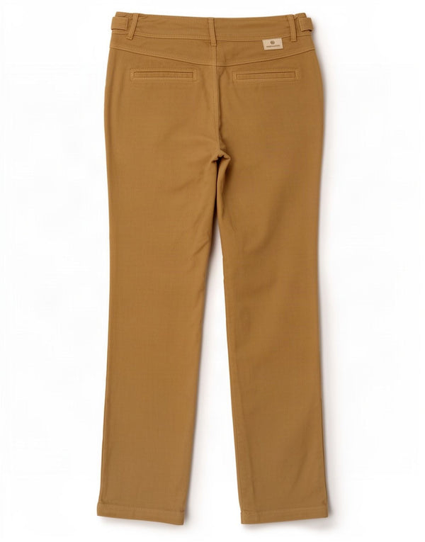 Murphy & Nye Γυναικείο ίσιο παντελόνι Chino W27 L32 Μπεζ βαμβακερό