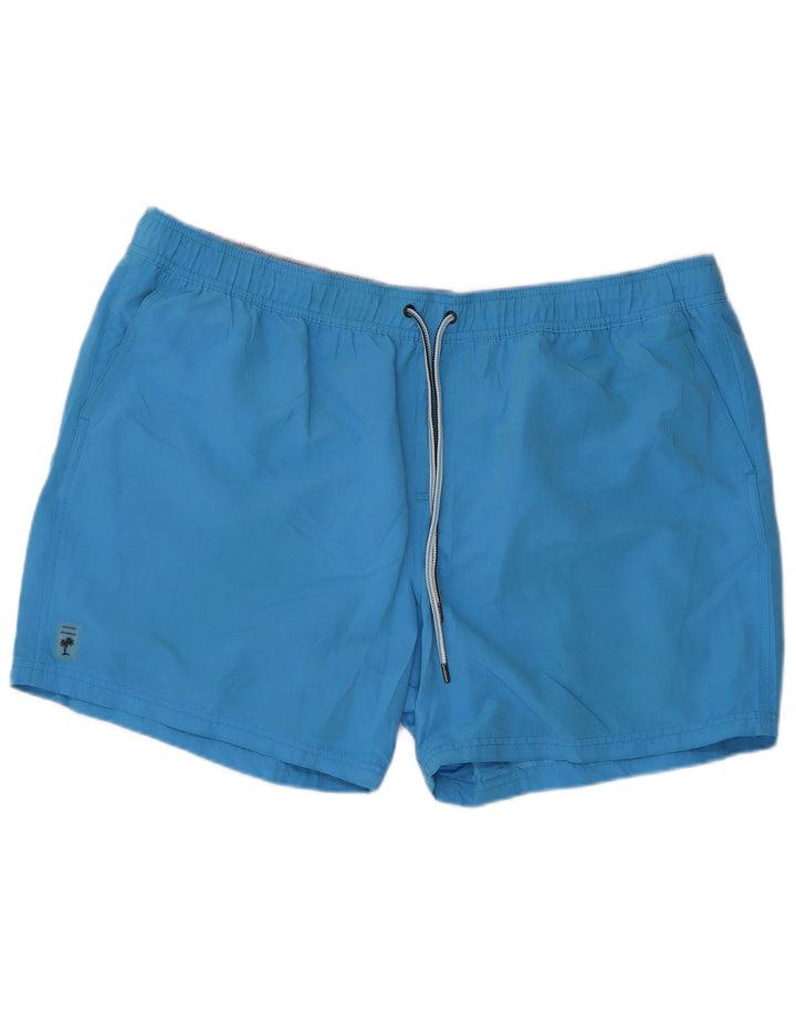 Marks & Spencer Herren Badeshorts 2XL Blau Polyester